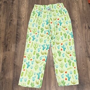 Brief Insanity Cactus Print Pajama Pants